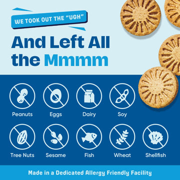 Partake Foods Gluten Free Classic Graham Cracker Minis - Vegan - Free From the Top 9 Allergens Including Dairy, Wheat, Soy, Eggs