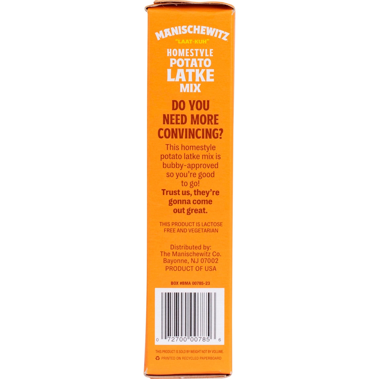Manischewitz Potato Latke Mix, Home-style, 6 oz