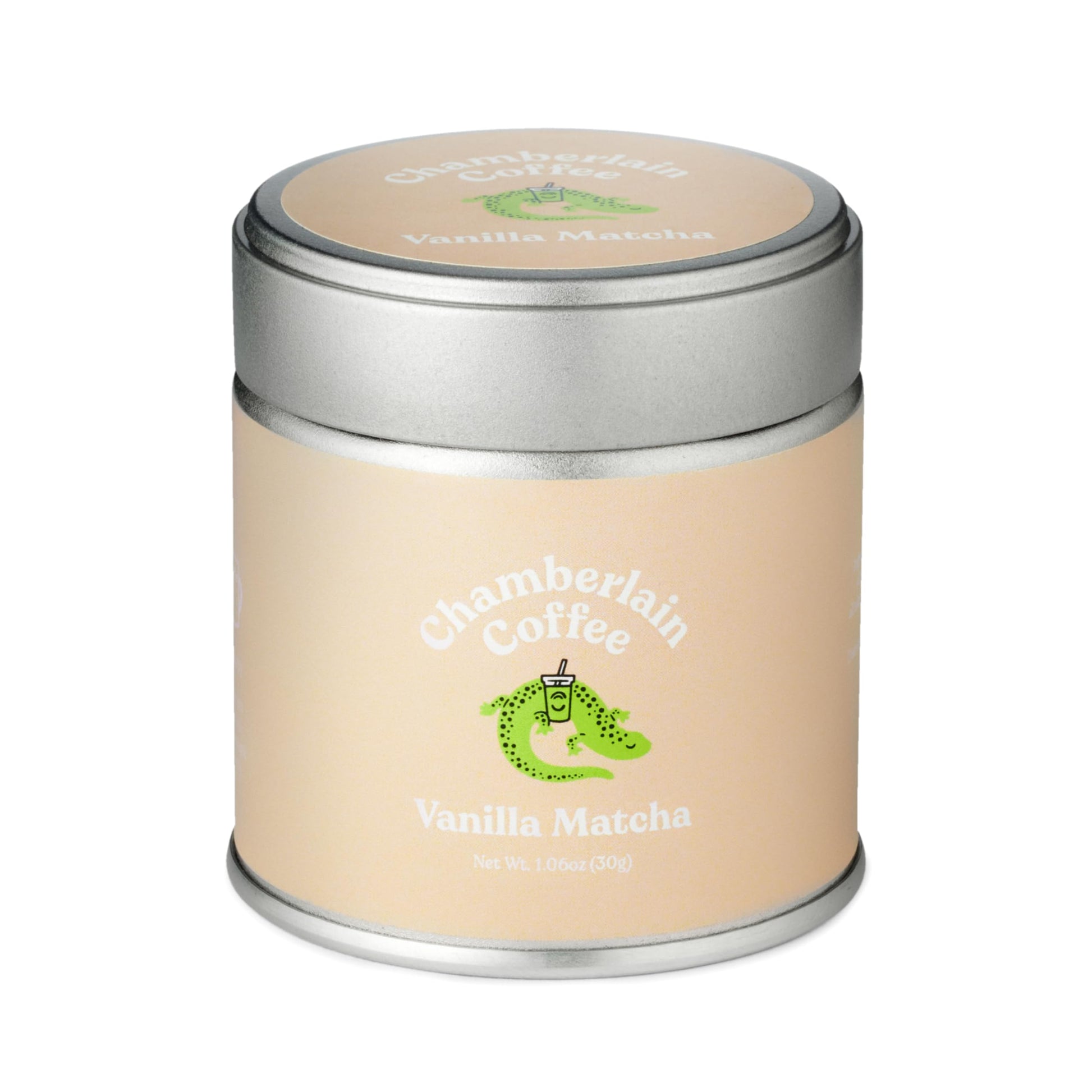 Chamberlain Coffee Vanilla Matcha Green Tea Powder - Madagascar Vanilla + Ceremonial Grade Matcha - Hot Or Iced - Organic, Vegan