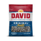 DAVID Seeds Roasted and Salted Jumbo Sunflower Seeds, Original Flavor, 5.25oz, Pack of 12