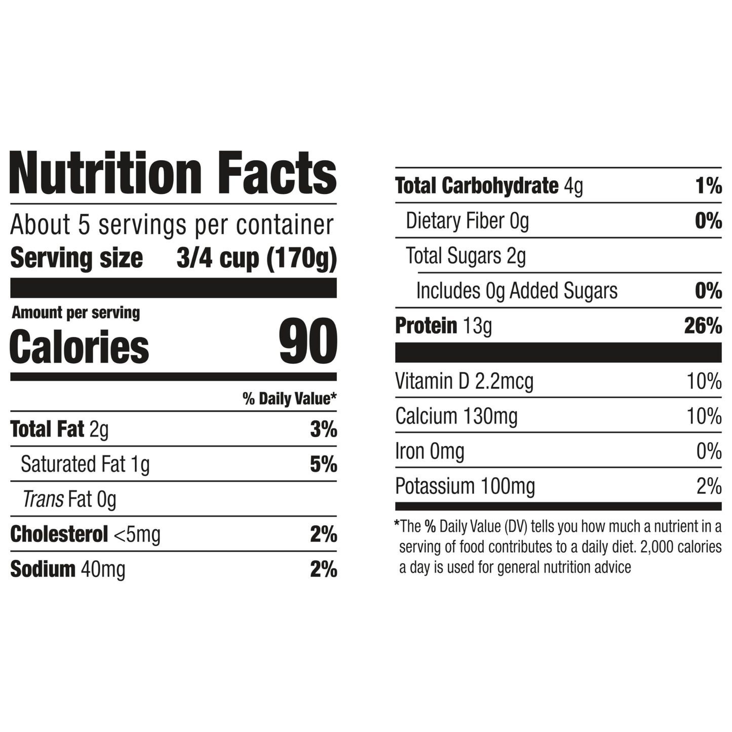 Too Good & Co. Vanilla Flavored Lower Sugar, Low Fat Greek Yogurt Cultured Product, 32 OZ Tub
