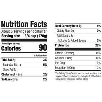 Too Good & Co. Vanilla Flavored Lower Sugar, Low Fat Greek Yogurt Cultured Product, 32 OZ Tub