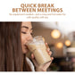 Soeos Milk Tea Flavored Powder (3-in-1), 2.2 lbs (1kg) - Instant Bubble Tea Mix with Creamer & Sugar, Easy to Prepare, Perfect f