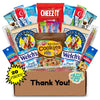 Hangry Kits Thank You Gifts For Men And Women - Send-Thank You Gift Basket Care Package To A Friend Or Loved One. Delicious Vari