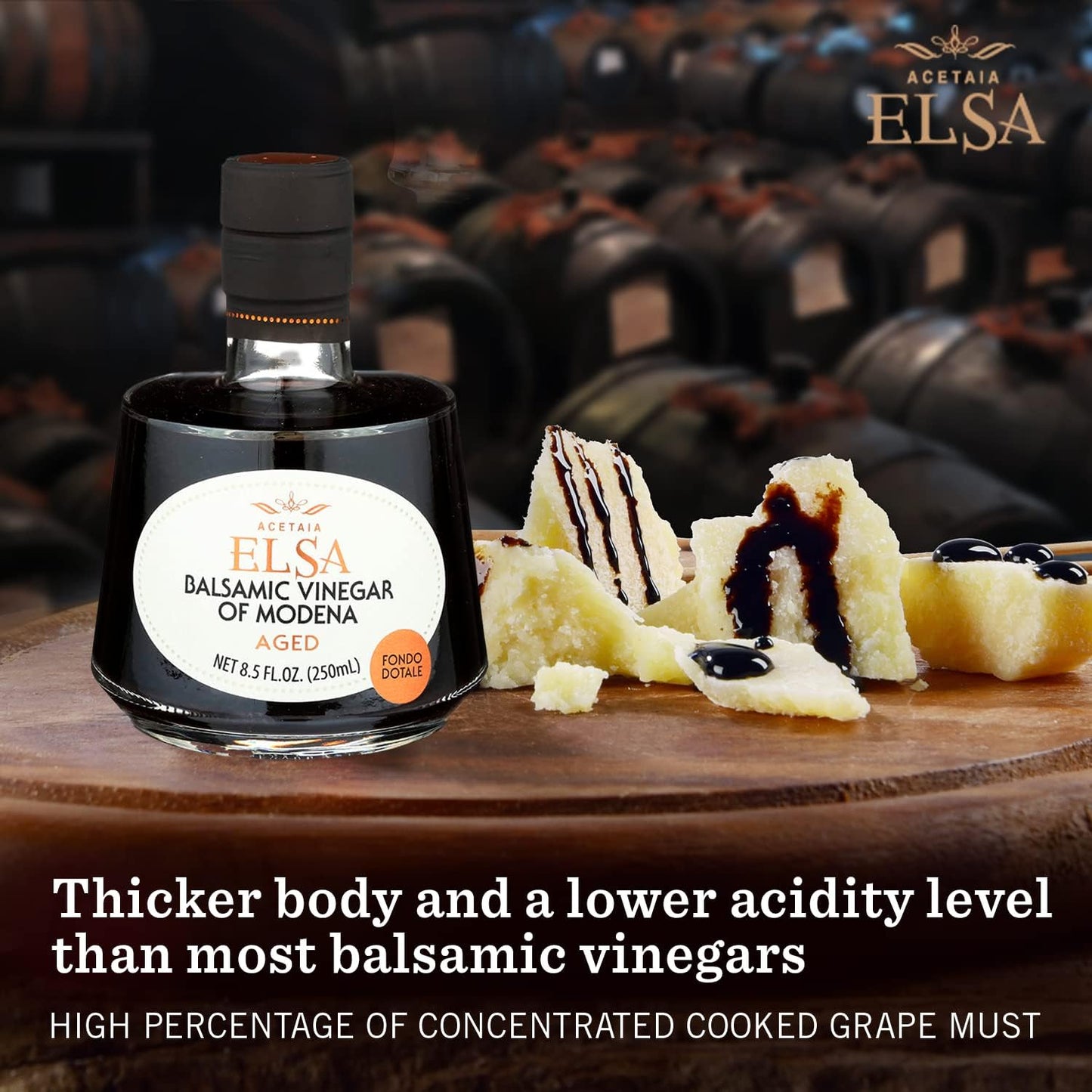 ELSA 6 Year Balsamic Vinegar, 8.5 FZ