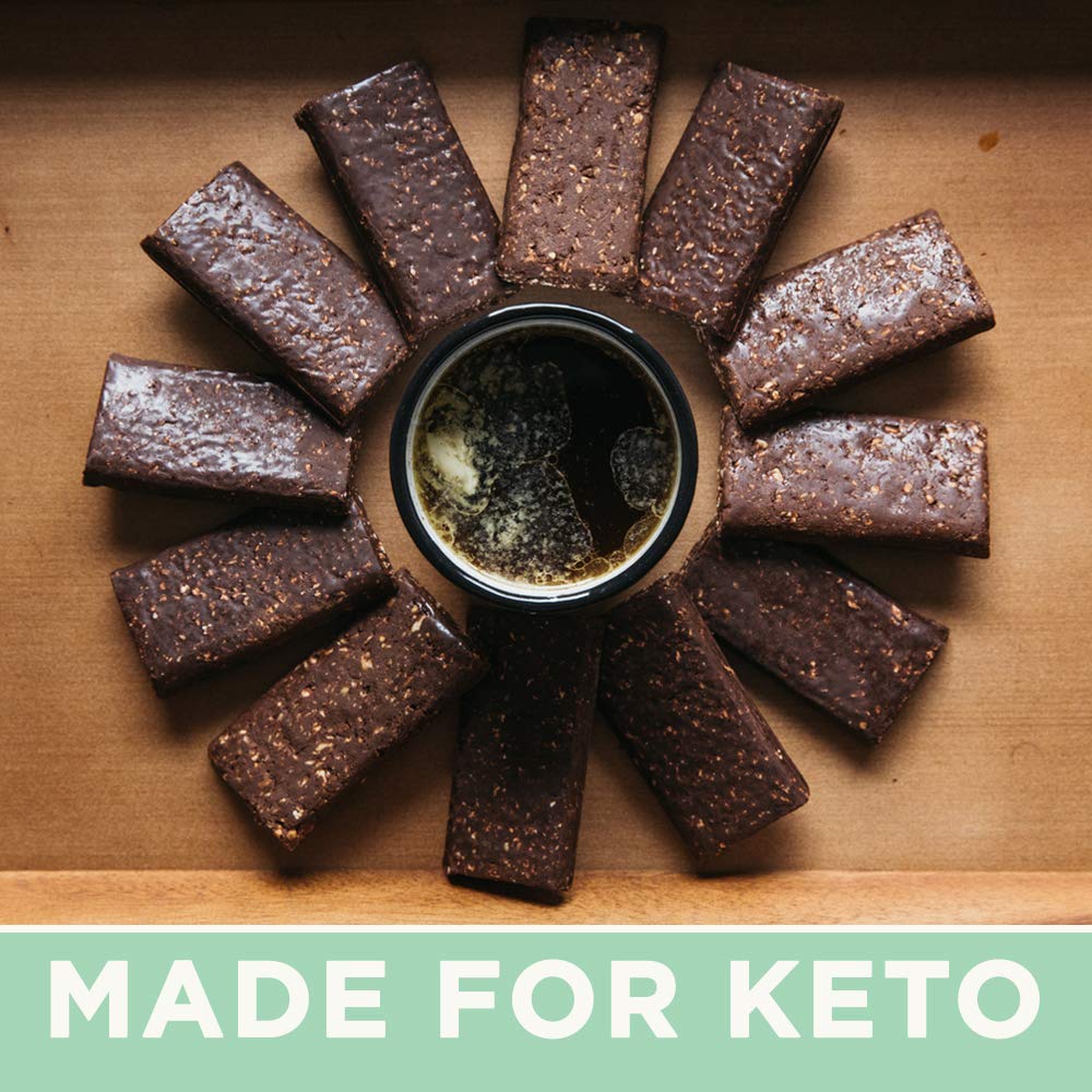 KETO BARS : The Original High Fat, Low Carb, Ketogenic Bar. Gluten Free, Homemade with simple ingredients. [Chocolate Peanut But