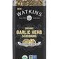 Watkins Gourmet Organic Spice Jar, Garlic Herb, 2.9 Oz, 1 Count