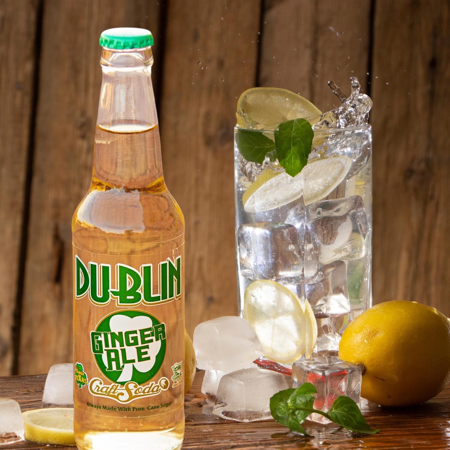 Dublin Bottling Works Craft Soda, Assorted 12-Pack, Pure Cane Sugar, Gluten-Free, Retro Artisanal Beverages