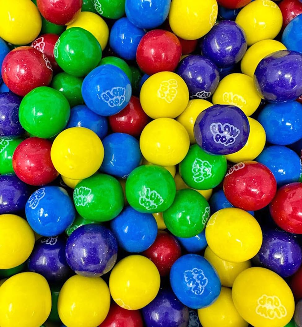 SweetGourmet Blow Pop Filled Gumballs | Bulk Unwrapped | 3 Pounds