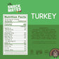 The New Primal Snack Mates Turkey Sticks, Gluten Free Healthy Snacks for Kids, Low Sugar High Protein Back to School Snacks, Min
