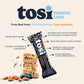 Tosi Almond Blueberry Protein Bars, Vegan, Gluten-Free, 12 Count, Organic, 5G Protein, Soy-Free, Omega 3s