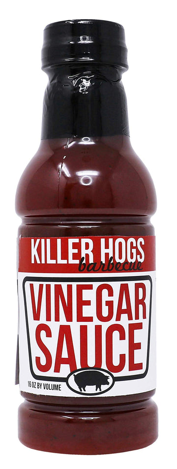 Killer Hogs Vinegar Sauce | Championship Grill And Bbq Sauce For Beef, Steak, Burgers, Pork, And Chicken | Sweet And Tangy And Spicy | 16 Ounces