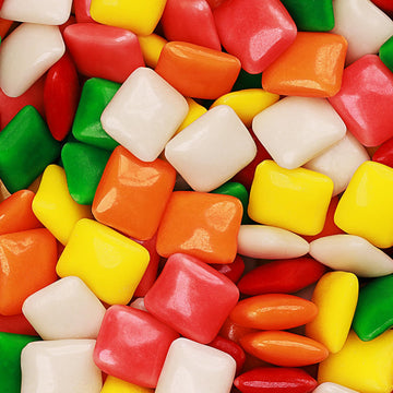 Chiclets Gum - Assorted Colors & Flavors Chewing Gum - Chicklets Gum Bulk Package - Vending Machine Refills 2.4 lb