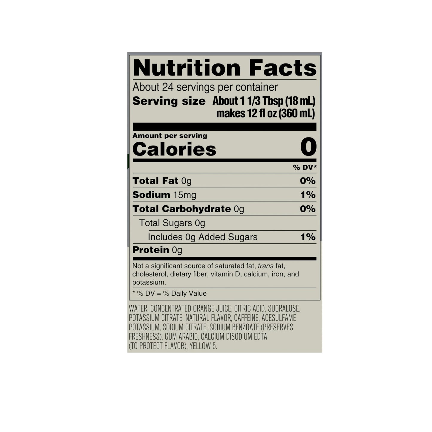 SodaStream Diet Mountain Dew Soda Drink Mix, Zero Calories, 51mg Caffeine, 14.9 Fl Oz (Pack of 4)