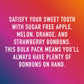 Swiss Imports Sugar Free Bonbons Hard Candy Drops, Variety Of Apple, Melon, Orange, Strawberry, 100 Individually Wrapped Pieces,