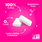 Pur Gum | Aspartame Free Chewing Gum | 100% Xylitol | Natural Pomegranate Mint Flavored Gum, 55 Pieces (Pack Of 3)