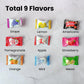 Korean Assorted Fruity Hard Candy, 1.75 lb bulk bag with 200 Individually wrapped pieces, 9 Flavor Mix includes Apple, Strawberr