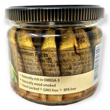 Belevini Smoked Sprats in Olive Oil, Pack of 3, 250g | Keto Friendly, Non-GMO, Kosher, Rich in Omega-3