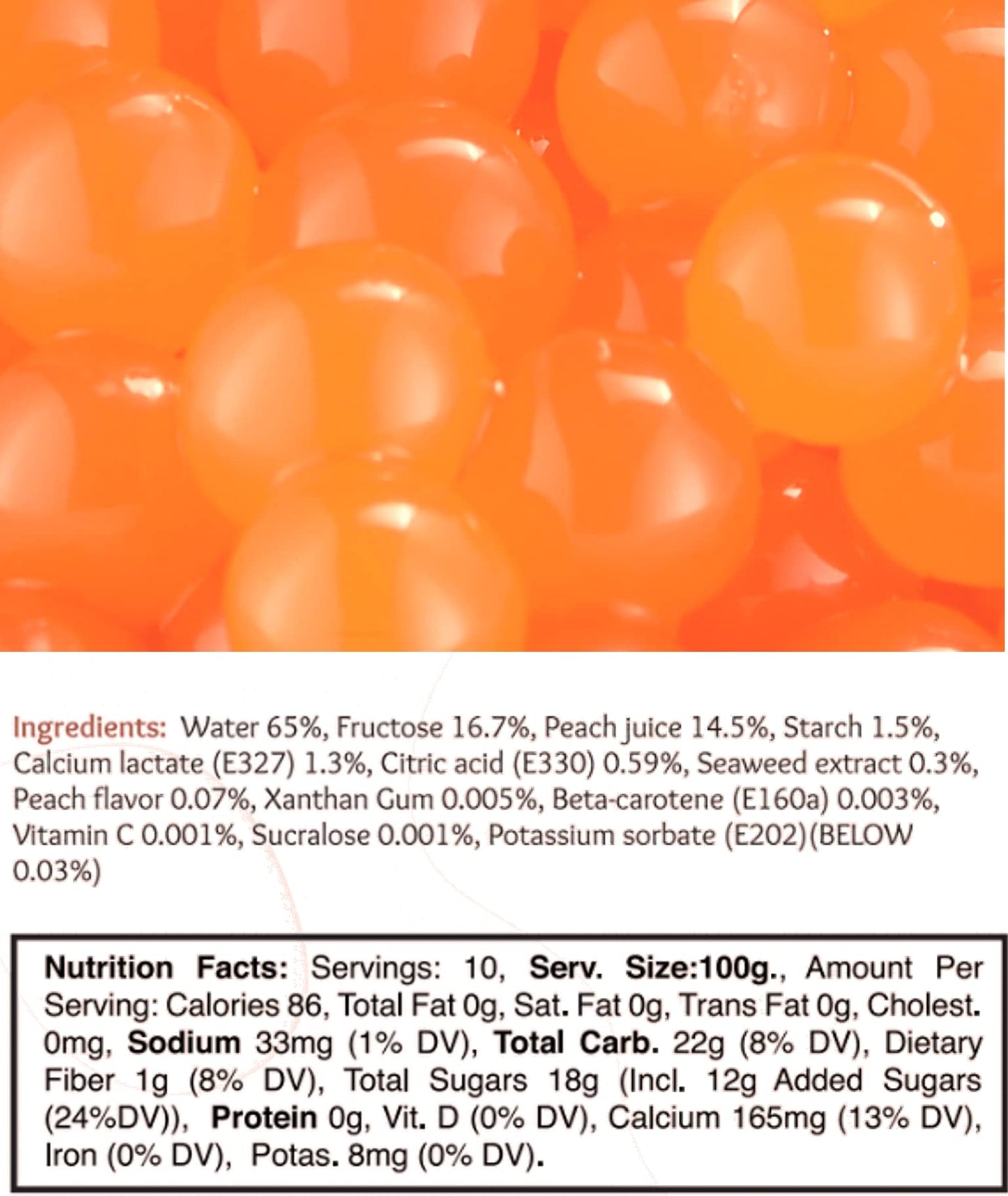 BREXONIC Popping Boba Pearls - Strawberry Mango Blueberry Flavor - 2 LB Tapioca Pearls