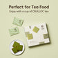 Osulloc Langue De Chat Cookies (3.52Oz, 100G) Korean Matcha Flavored Snacks | Asian Snacks, Premium Tea Food
