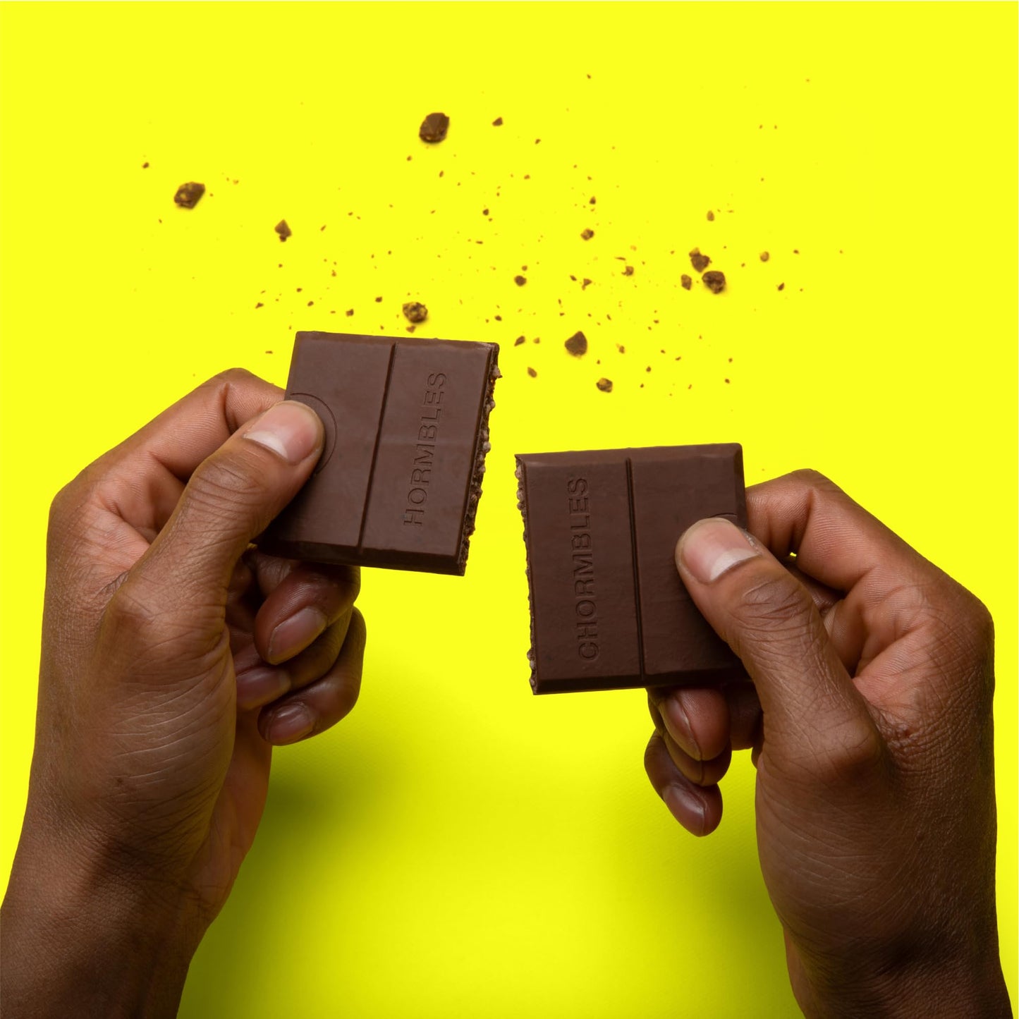 Hormbles Chormbles Protein Candy Bars  Salted Fudge  10g Protein  0g Sugar  140 Calories  Fudge Chocolate Candy With Crunchy Pieces and Salt  Sugar Free Snacks or Dessert  1.13 Oz  12 Pack
