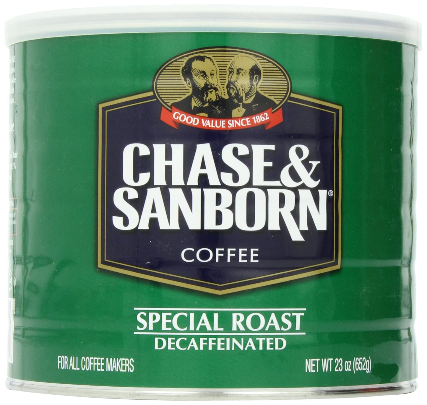 Chase & Sanborn Coffee  Special Roast Decaf Ground Coffee  Medium Roast  23 Ounce