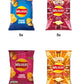 AMBARII Walkers Meaty Variety Pack Potato Crisps, 25 Count, 25g -4 pack