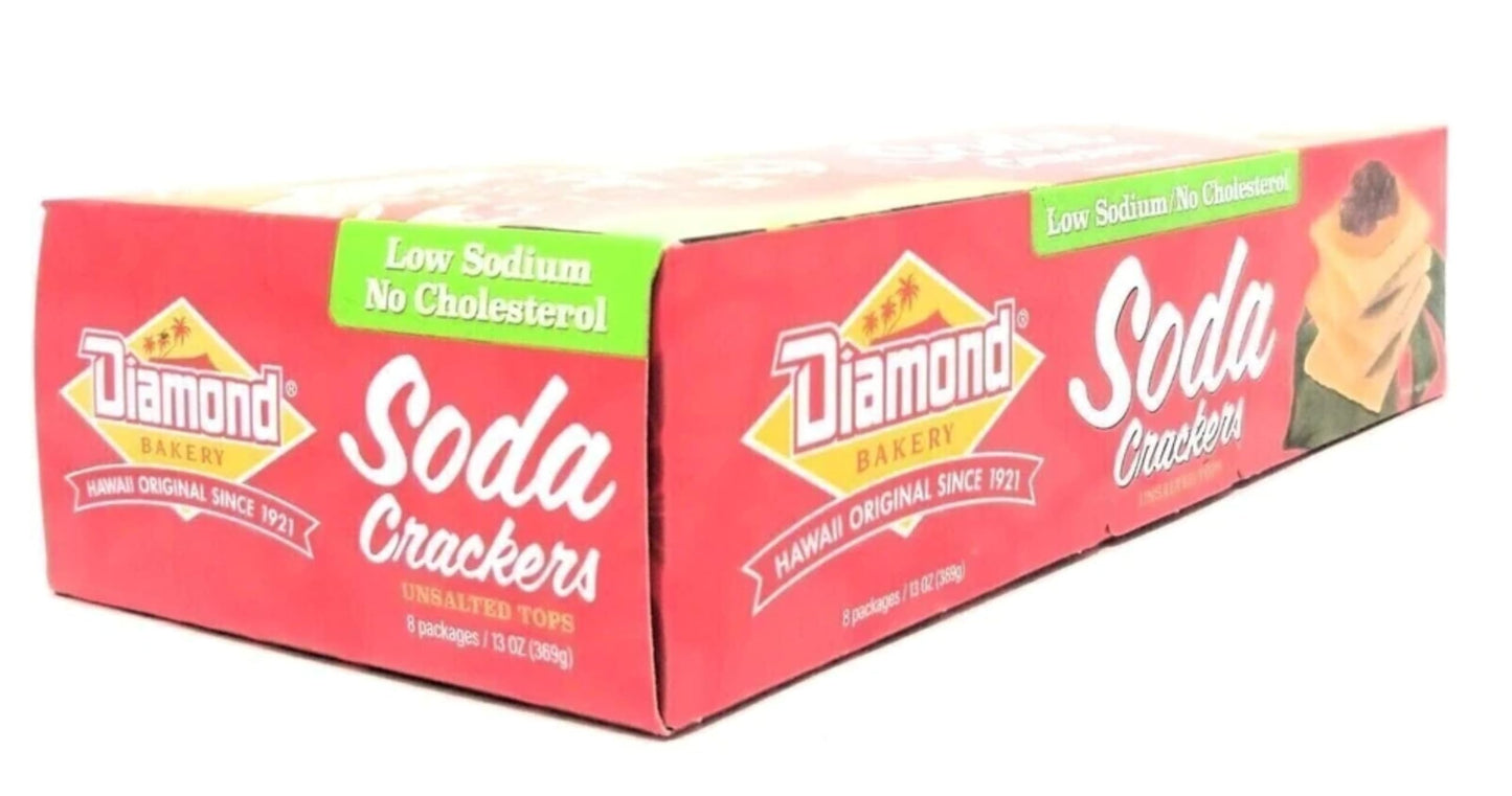 Diamond Bakery - Low Sodium/No Cholesterol Soda Crackers (Unsalted Tops)