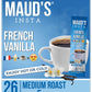 Maud'S French Vanilla Instant Coffee Packets Single Serve, 26 Ct | French Vanilla Flavored Coffee | 100% Arabica Medium Roast Co