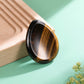 Crystaltears Tiger'S Eye Thumb Worry Stone Healing Crystal Pocket Palm Stone Worry Stones For Anxiety Stress Relief