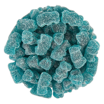 Ny Spice Shop Blue Raspberry Sour Gummy Bears Bulk - 1 Pound Gummies Bears Candy - Sour Gummies Fruit Snacks - Chewy Super Candy - Flavor Gummy Candies - Gummi Bear Gift For All Occasions