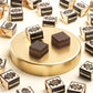 Venchi Cremino Extra Dark Chocolate 25-Piece Elegant Gift Box - Extra Dark Chocolate Shell With Mediterranean Almond Paste Between Creamy Piedmont Hazelnut Gianduja Chocolate - Vegan & Gluten Free