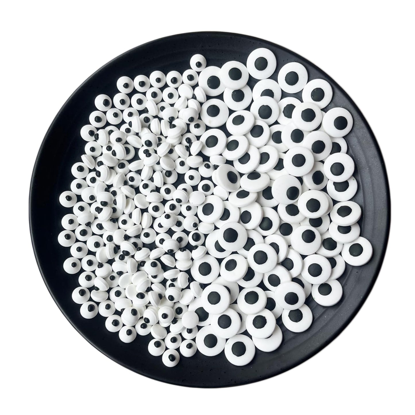Weraru Candy Eyeballs Cake Toppers, 6.8 oz, Big & Small Eyeballs, Perfect for Birthday Party Decorations