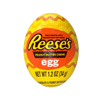 Reese'S Milk Chocolate Peanut Butter Creme Eggs Candy, Easter, 1.2 Oz Box (4 Pieces)