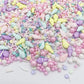 Edible Summer Pink Sprinkles Ice Cream Sprinkles Candy Baking Edible Cake Decorations Cupcake Toppers 120G/ 4.2Oz
