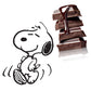 Peanuts Christmas Chocolate Winter Variety Gift Pack, Snoopy Gourmet Bar Snack Set, Charlie Brown Gifts For Kids, 1.5Oz 5-Bar Rich Belgian Chocolate Holiday Box Set, Kosher Candy,