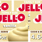 Jell-O Cook & Serve Vanilla Pudding & Pie Filling Mix (4.6 oz Box) (Pack of 4)