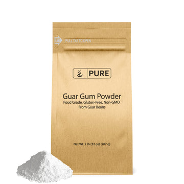 Pure Original Ingredients Guar Gum (2Lb) From Guar Beans, Food Grade, Gluten Free
