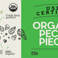 Grupo La Nogalera Organic Pecan Pieces - Chopped, Non-GMO, Kosher, Halal, 2 lb Bag