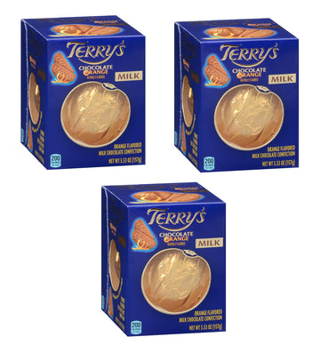 Terry'S Milk Chocolate Orange - 5.53Oz - Pack Of 3 - Great Tasting Chocolate With An Added Twist Of Orange Flavor - Perfect For
