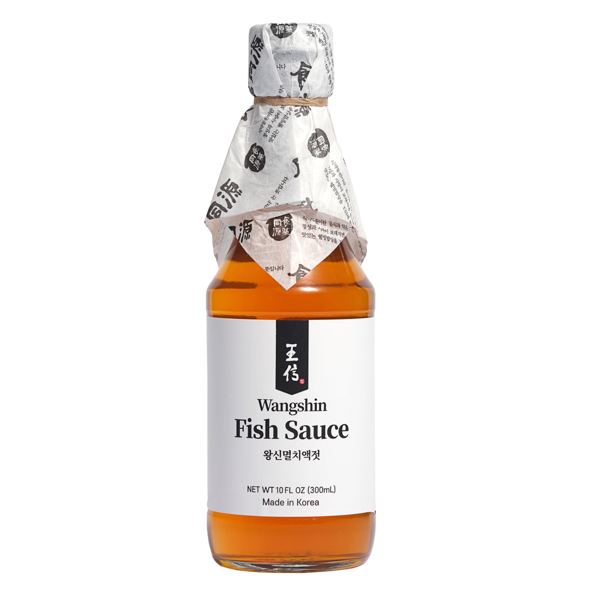 Wangshin Fish Sauce (10 fl oz/Aged 2 years) - Anchovy and Salt Fermented in a Korean Traditional Clay Pot