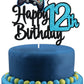 Video Game Happy 12Th Birthday Cake Topper - Video Game Boy'S 12Th Birthday Party Blue Cake Supplies - Game On Level Up Winner P