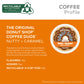 The Original Donut Shop Duos Nutty + Caramel Coffee, Keurig Single Serve K-Cup Pods, Light Roast Coffee, 60 Count, (6 Packs Of 10)