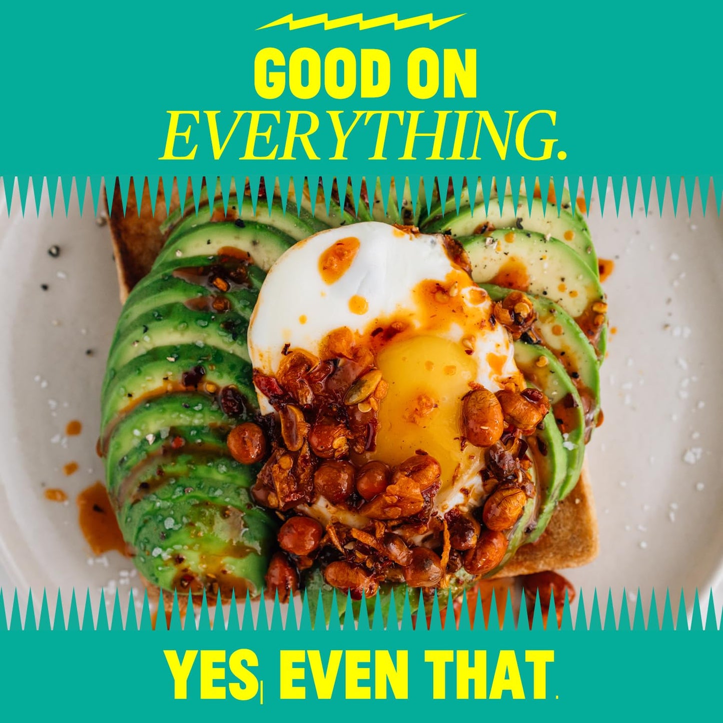 Flybyjing Extra Crunchy Chili Crisp - Gourmet Spicy Tingly Savory Chili Oil Sauce W/Extra Crunch - Versatile Sichuan Hot Sauce A