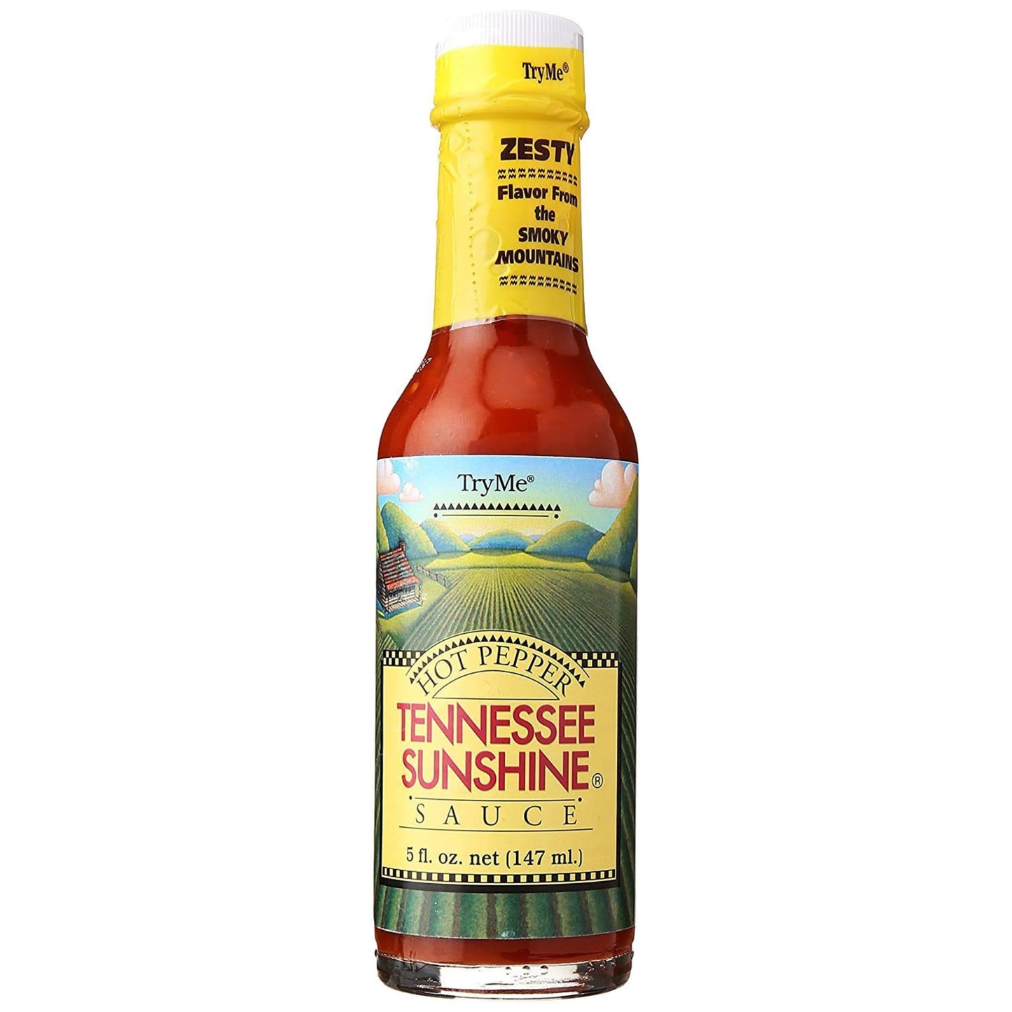 Try Me Tennessee Sunshine Hot Pepper Sauce, 5Oz Bottle (Pack Of 1)