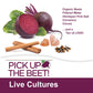 Pick Up The Beet Organic Beet Juice Beet Kvass, 48 Oz (3 x 16 Oz Bottles), Sugar-Free, Nitric Oxide Superfood for Circulation