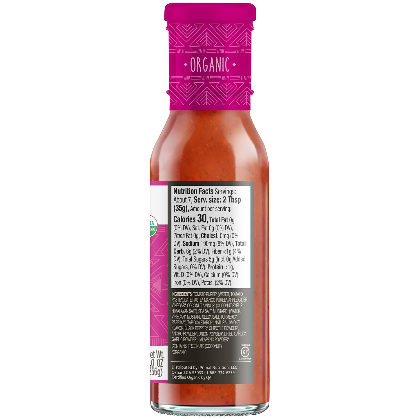 Primal Kitchen Organic Bbq Sauce 3-Pack, Made With Real Ingredients, No Cane Sugar Or Corn Syrup, Includes Classic Bbq, Mango Jalapeño Bbq, And Hawaiian Bbq