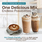 Dr. Smoothie Café Essentials Mocha Java – 61mg Caffeine – 3.5 lb Bag (Pack of 5) – No Artificial Colors or Flavors