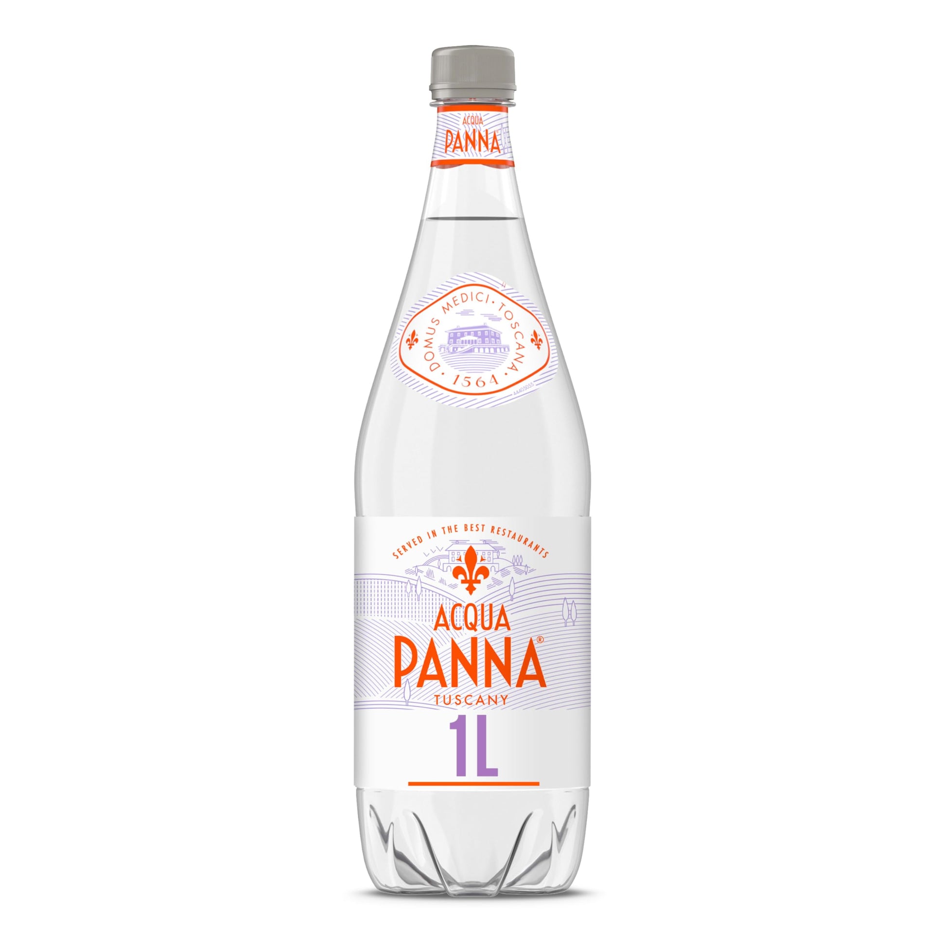 Acqua Panna Natural Spring Water, 33.8 fl oz Plastic Bottle, Pack of 1
