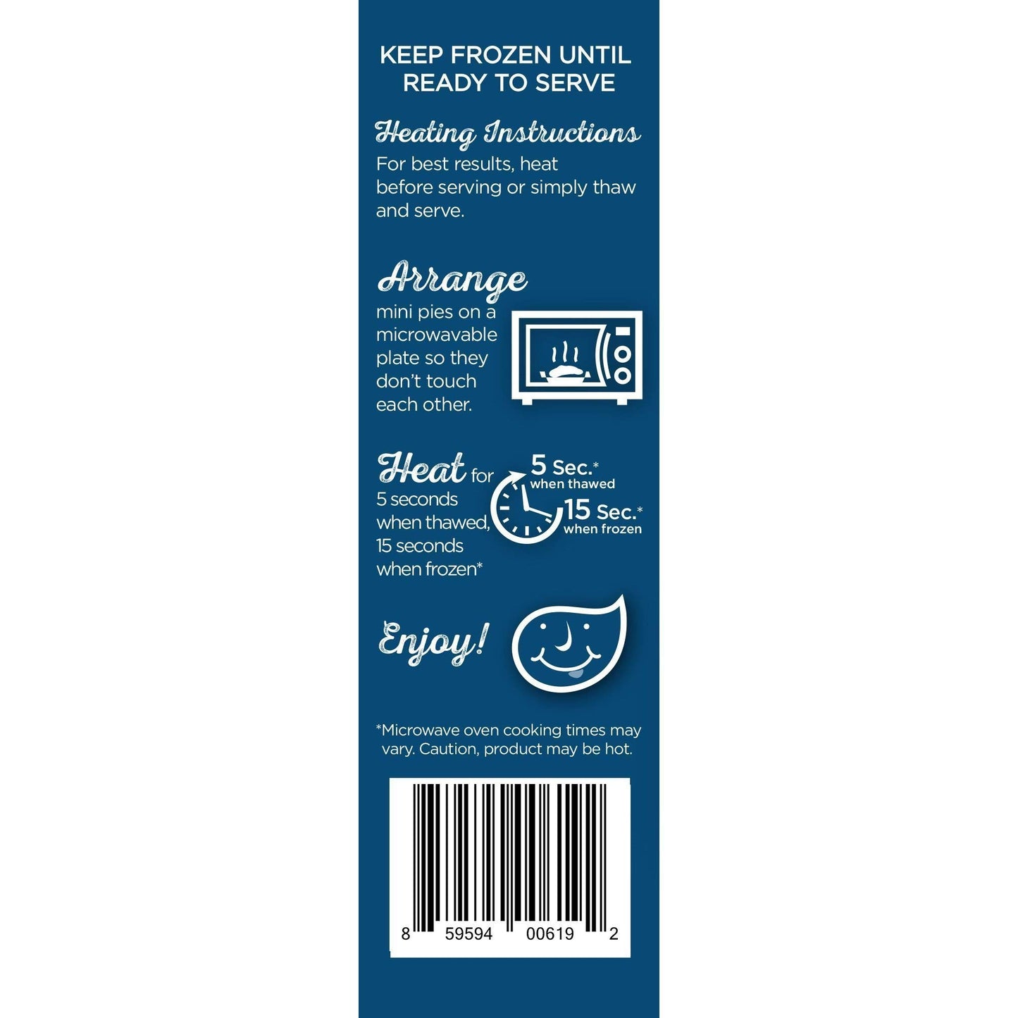 Katz Gluten Free Blueberry Mini Pies | Dairy Free, Nut Free, Soy Free, Gluten Free | Kosher (1 Pack Of 4 Mini Pies, 5.5 Ounce)